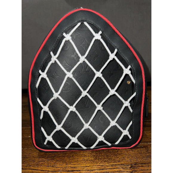 Louis Vuitton Keepall Bandouliere 55 NBA LV Black Basketball Weekend Travel Bag - Picture 6 of 12